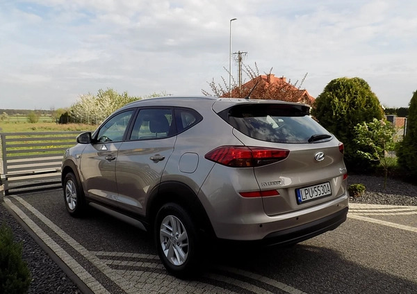 Hyundai Tucson cena 74700 przebieg: 66000, rok produkcji 2018 z Puławy małe 529